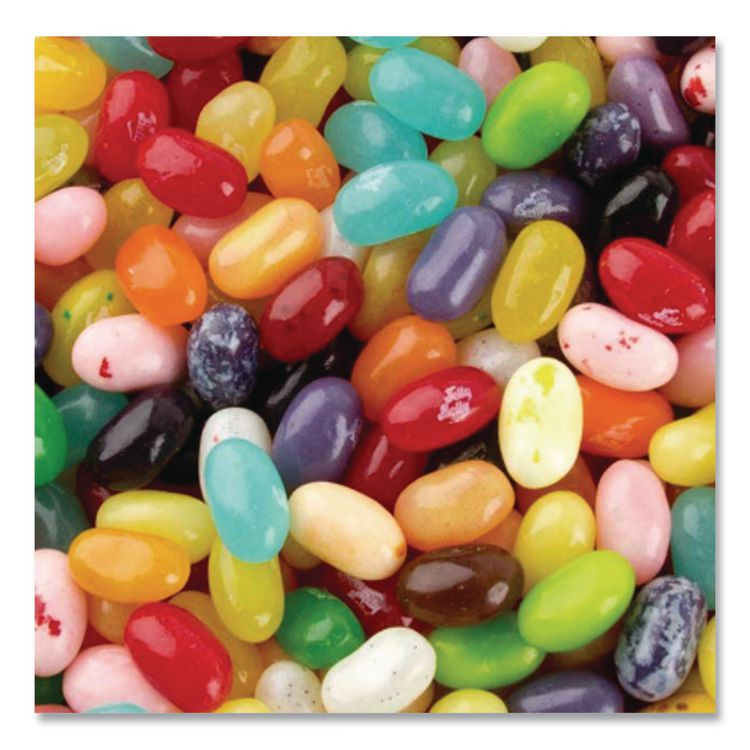 JELLY BELLY CANDY COMPANY 72692 Jelly Beans, Assorted Flavors, 300/Carton