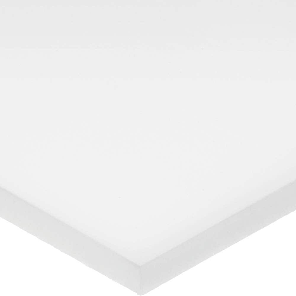 USA Industrials BULK-PS-PE-809 Plastic Sheet: High Density Polyethylene, 1" Thick, Opaque White