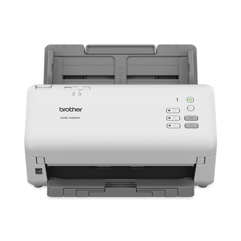 BROTHER INTL. CORP. ADS4300N ADS-4300N Professional Desktop Scanner, 600 dpi Optical Resolution, 80-Sheet Auto Document Feeder