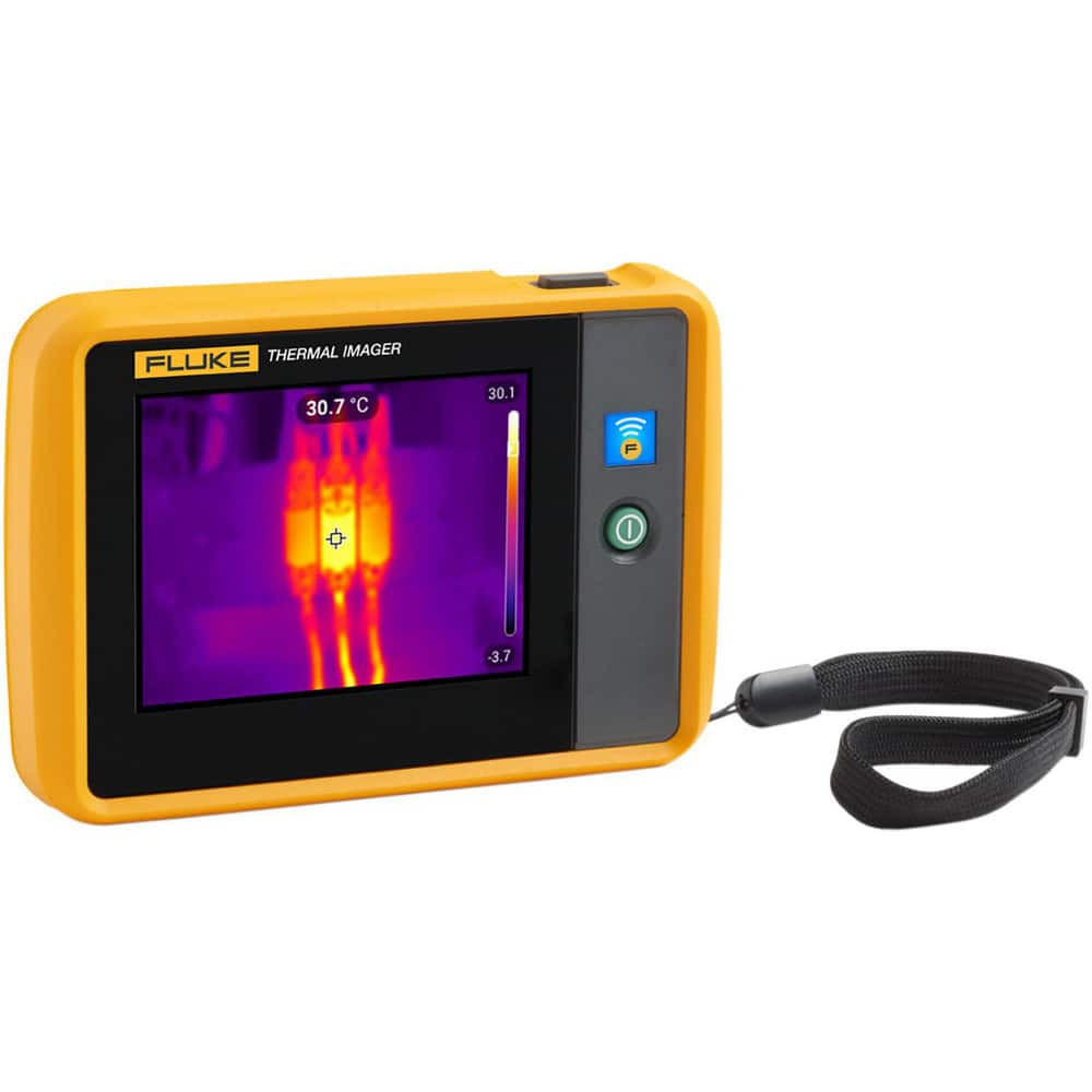 Fluke FLK-PTI120 9HZ Thermal Imaging Cameras; Display Type: LED; Accuracy (C): 1 2; Resolution: 120x90; Storage Capacity: 2GB; Minimum Temperature (Deg F - 3 Decimals): -4.000; Minimum Temperature (C - 2 Decimals): -20.00; Maximum Temperature (F) ( -