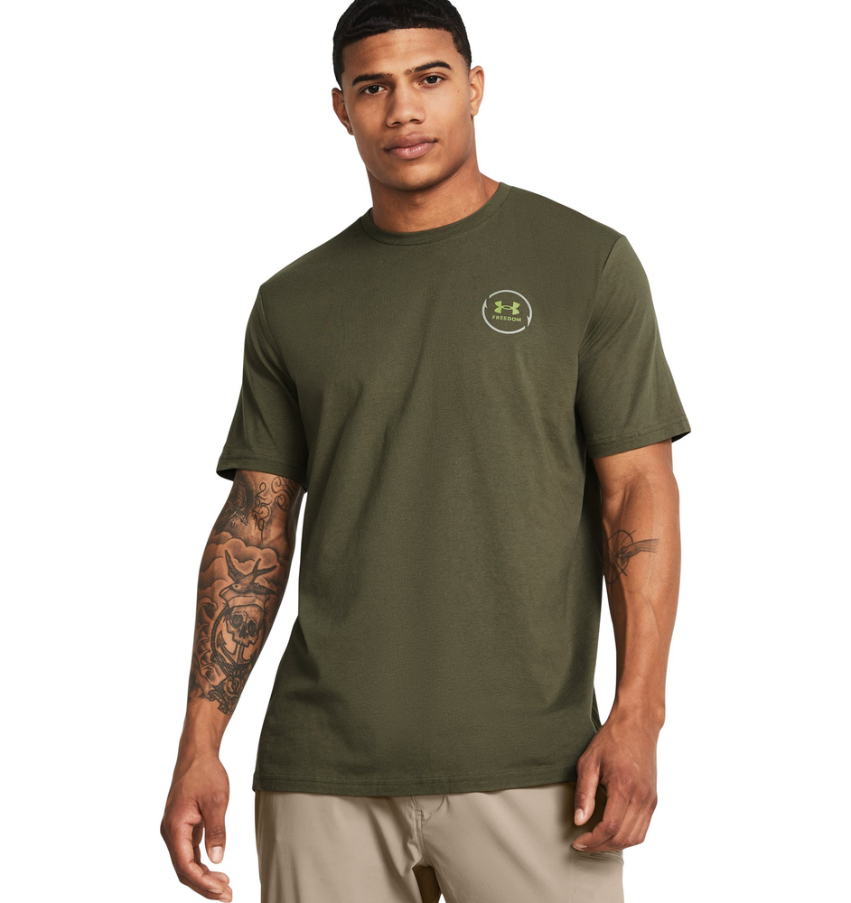 Under Armour 1383003390MD Men's UA Freedom Bass T-Shirt