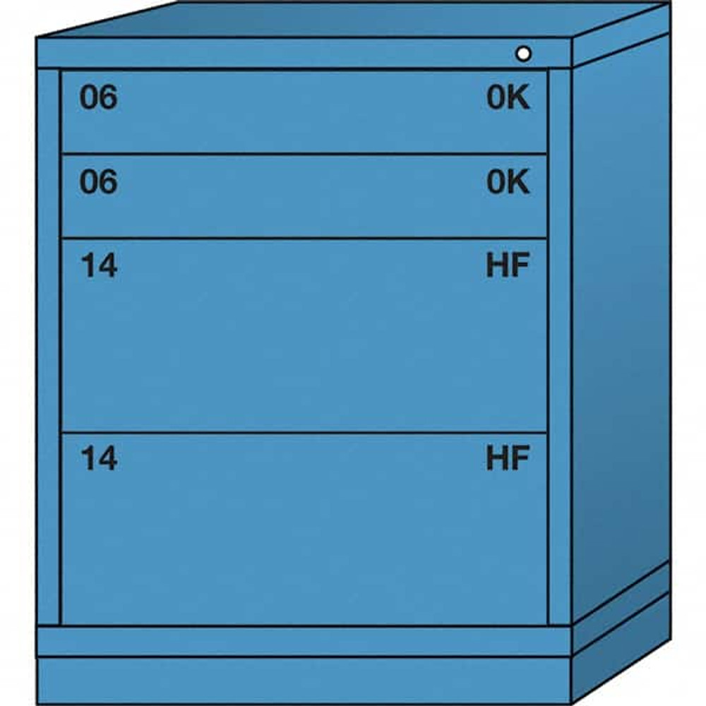 Lyon BBS4030301014IL Standard Mid-Range - Single Drawer Access Steel Storage Cabinet: 30" Wide, 28-1/4" Deep