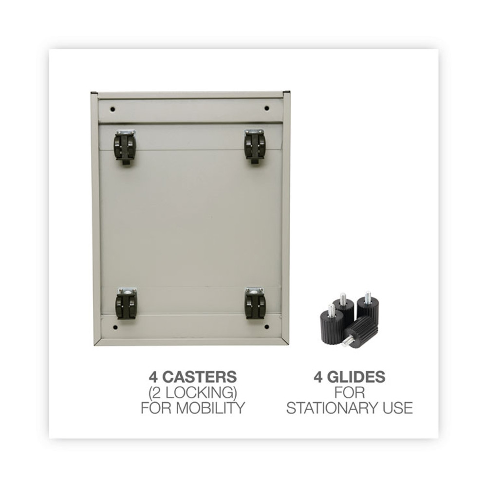 ALERA PABBFPY File Pedestal, Left or Right, 3-Drawers: Box/Box/File, Legal/Letter, Putty, 14.96" x 19.29" x 27.75"
