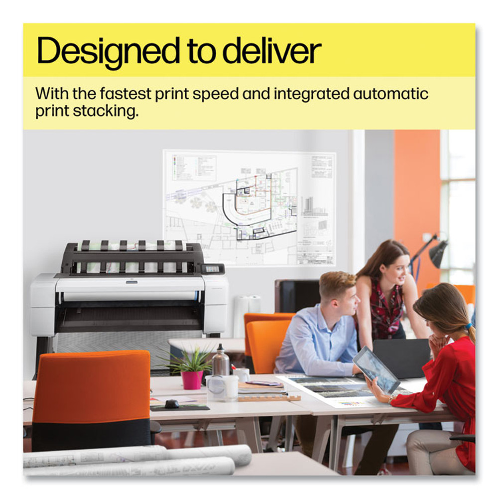 HP INC 3EK15A DesignJet T2600dr 36" Wide Format PostScript Multifunction Inkjet Printer
