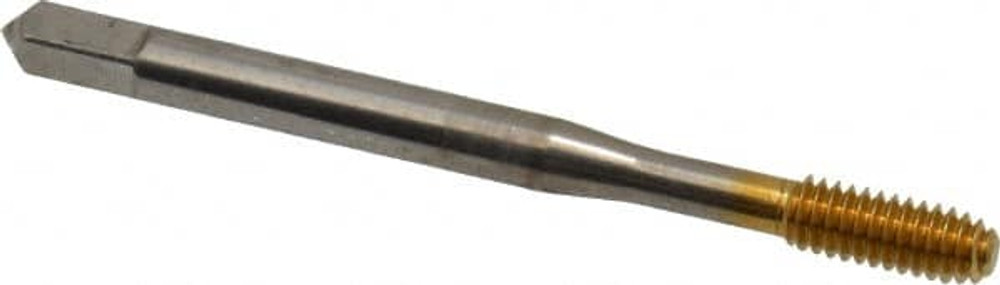 Balax 11628-01T Thread Forming Tap: #8-32 UNC, Bottoming, High Speed Steel, TiN Coated
