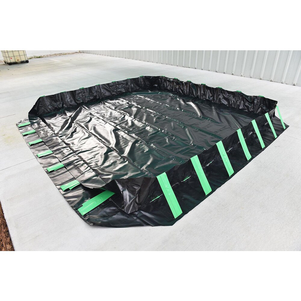 UltraTech. 8695 Containment Collapsible Berm & Compact Model: 40" Long, 12" Wide, 1' High