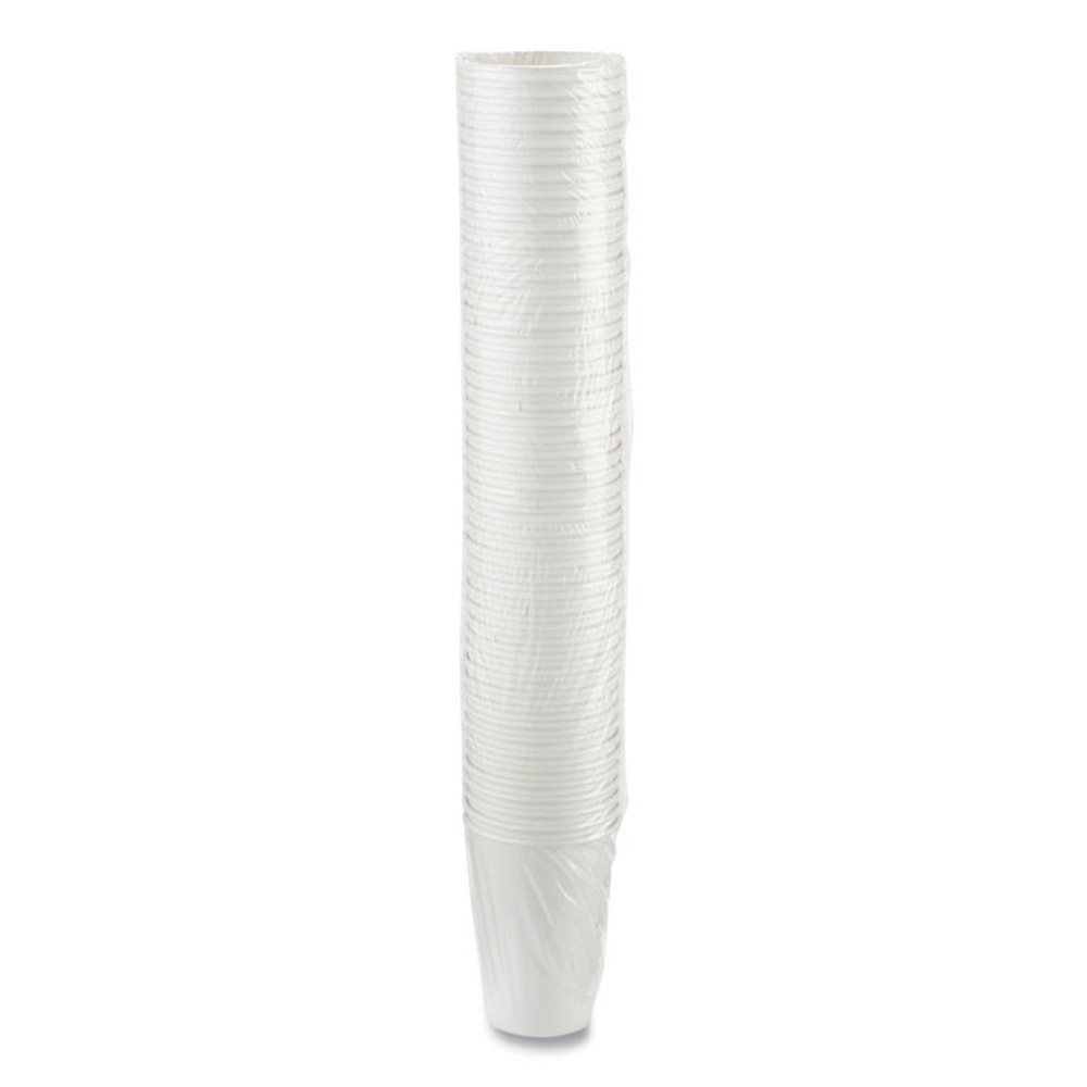 GEORGIA PACIFIC Dixie® 2346W Paper Hot Cups, 16 oz, White, 50/Sleeve, 20 Sleeves/Carton