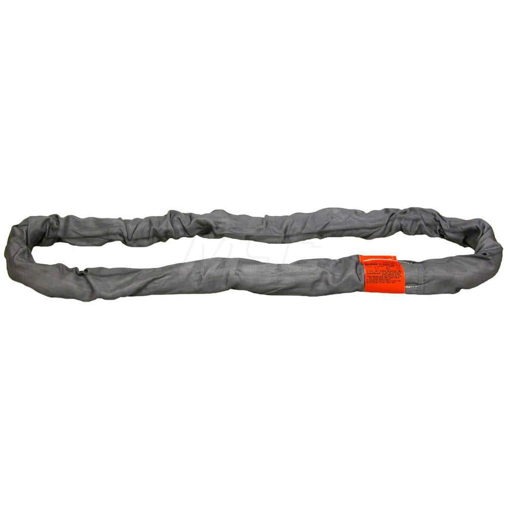 Lift-All EN360X9 Round Sling: 3.25" Wide, 9' Long, 15.50 Ton Vertical, Nylon