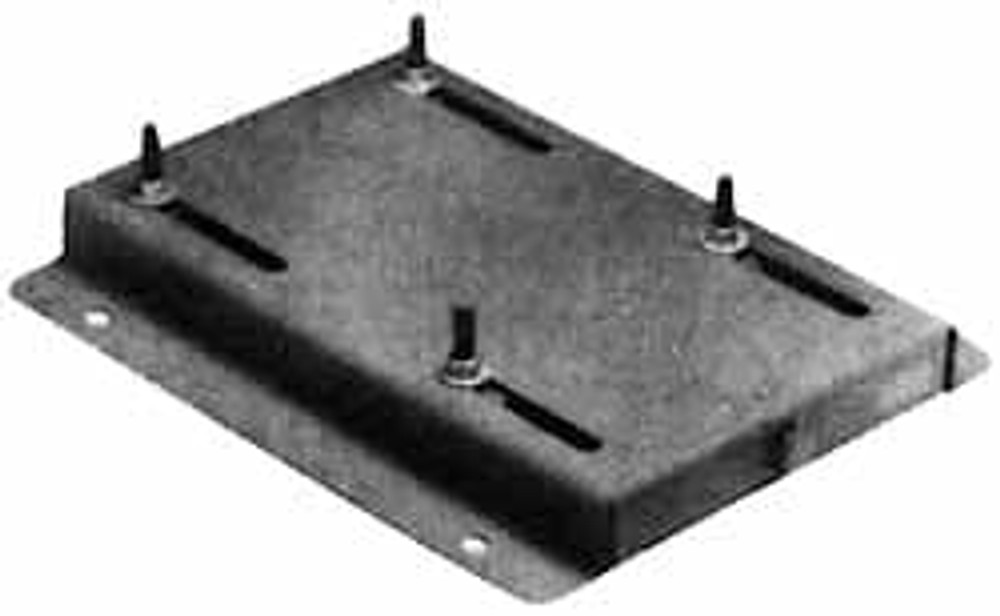 MSC 254B2 1/2" Bolt Steel Rigid Fixed Base Motor Base