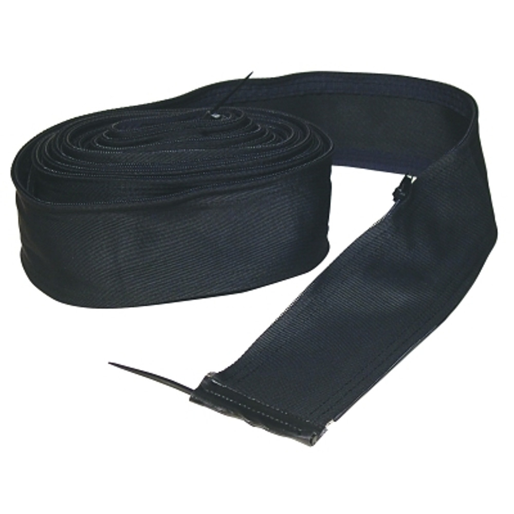 ORS Nasco Best Welds 4 in x 22 ft, Large, Black Nylon, Cable Cover with Zipper