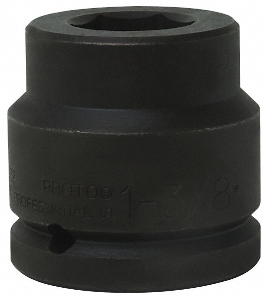 Proto J15071 Impact Socket: 1-1/2" Drive, 4-7/16" Socket, Hex Drive