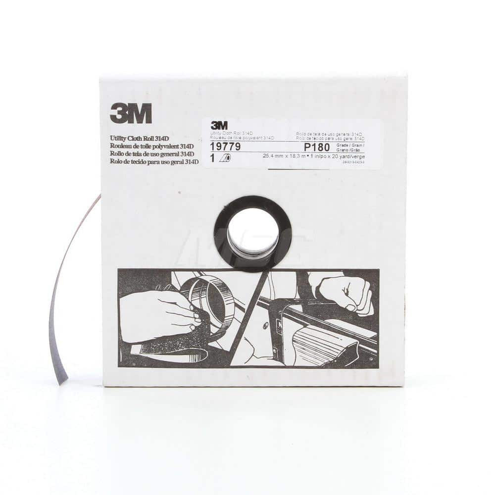 3M 7000118501 Non-Woven Roll: Aluminum Oxide, 1" Wide