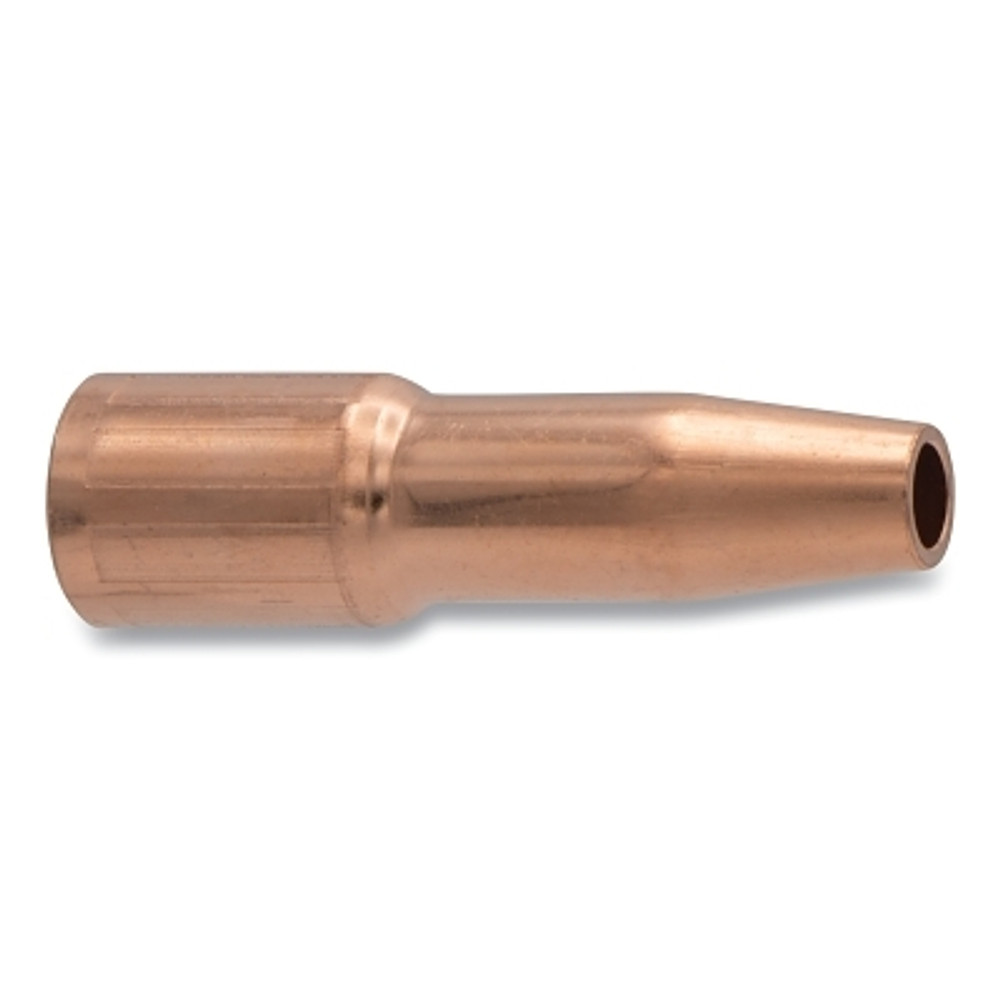 ORS Nasco Best Welds 2337 MIG Gun Nozzle, 1/8 in Recess, 3/8 in Bore, Tweco® Style 23, Self-Insulated, Copper