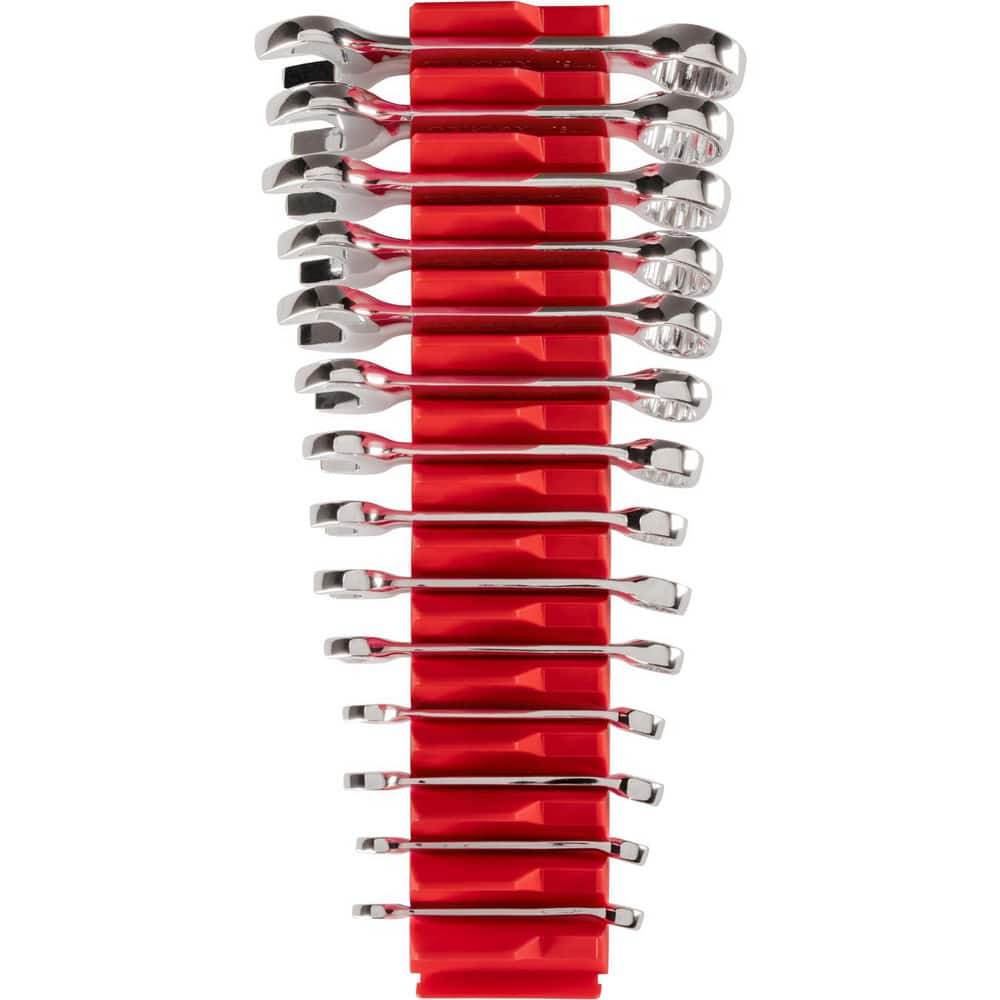 Tekton WCB95402 Wrench Sets; System Of Measurement: Metric ; Size Range: 6 mm - 19 mm ; Container Type: Plastic Holder ; Wrench Size: Set ; Material: Steel ; Non-sparking: No