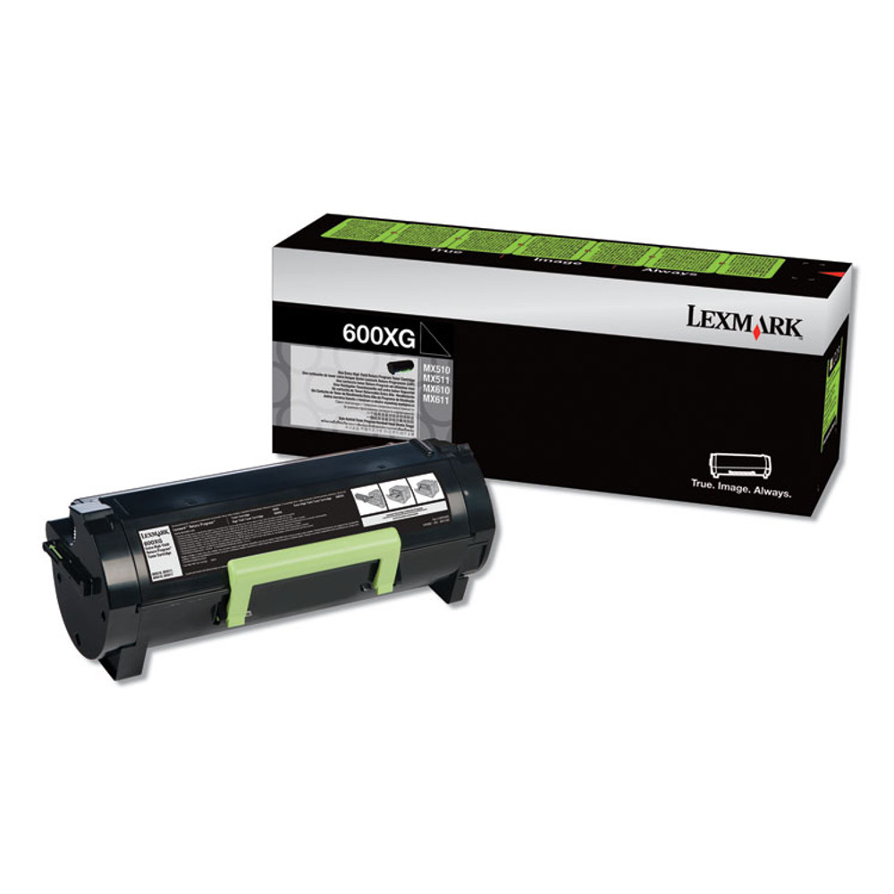 LEXMARK INT'L, INC. 60F0X0G 60F0X0G Return Program Extra High-Yield Toner, 20,000 Page-Yield, Black