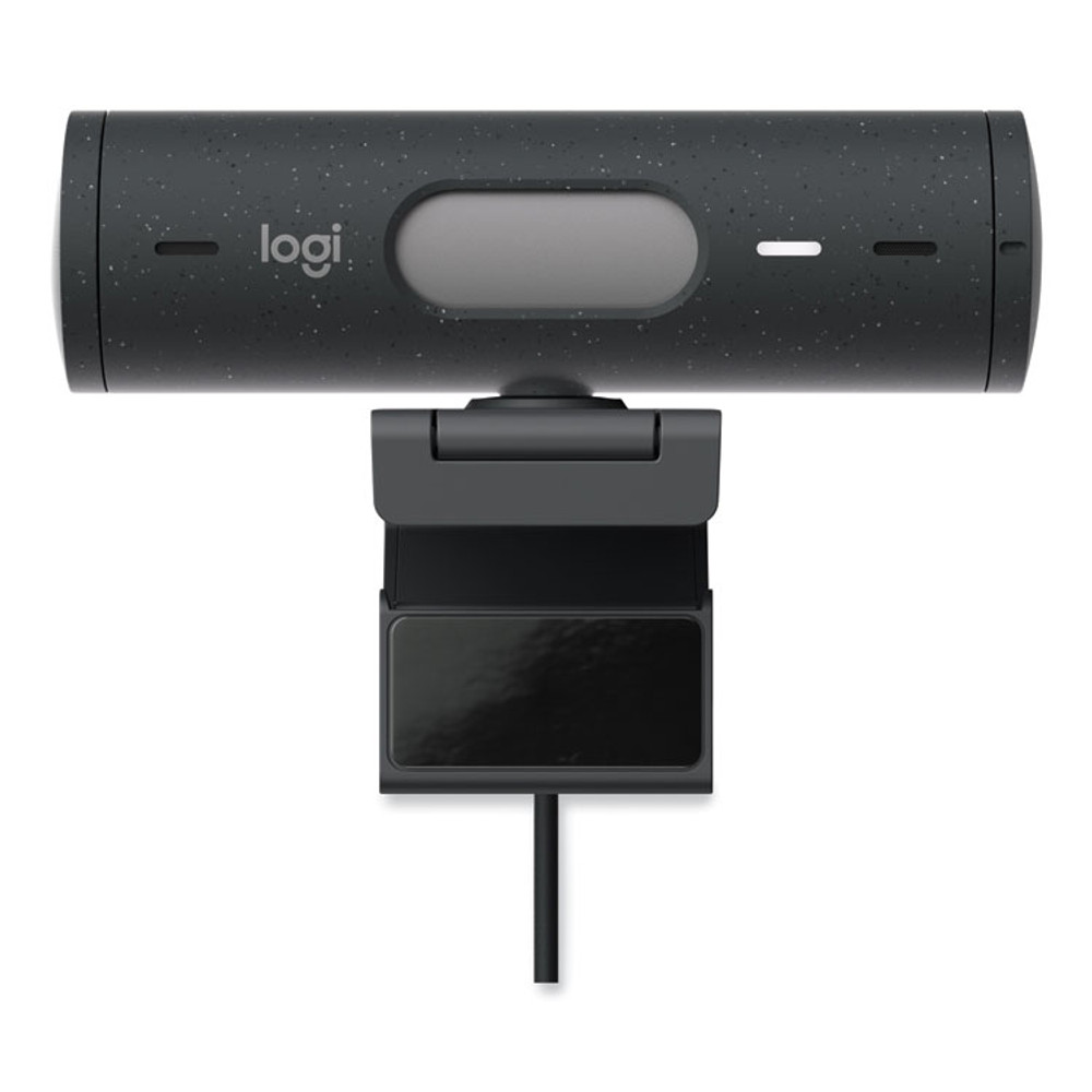 LOGITECH, INC. 960001411 Brio 505 Business Webcam, 1920 pixels x 1080 pixels, Graphite