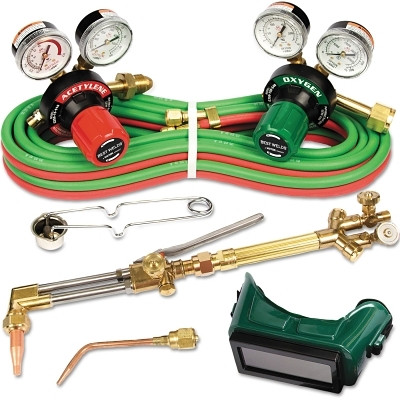 ORS Nasco Best Welds G350 Series Cutting and Welding Outfit, 3/8 in to 6 in, Cutting Cap, Deluxe