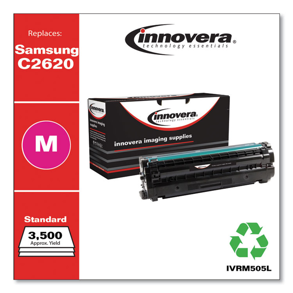 INNOVERA M505L Remanufactured Magenta High-Yield Toner, Replacement for CLT-M505L (SU304A), 3,500 Page-Yield