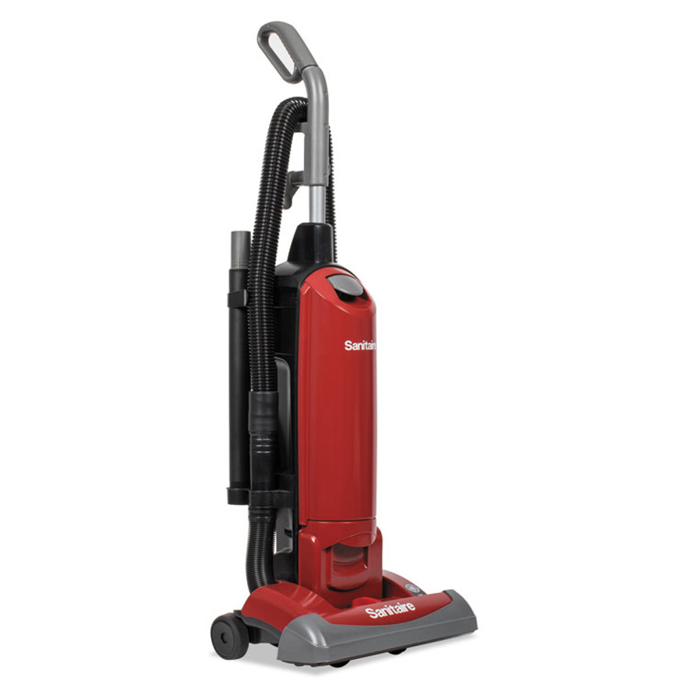 ELECTROLUX FLOOR CARE COMPANY Sanitaire® SC5815E FORCE QuietClean Upright Vacuum SC5815D, 15" Cleaning Path, Red