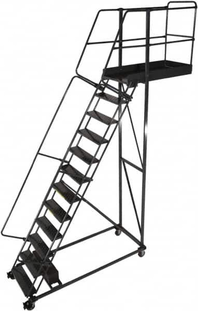 Ballymore CL-14-14 Steel Rolling Ladder: 14 Step