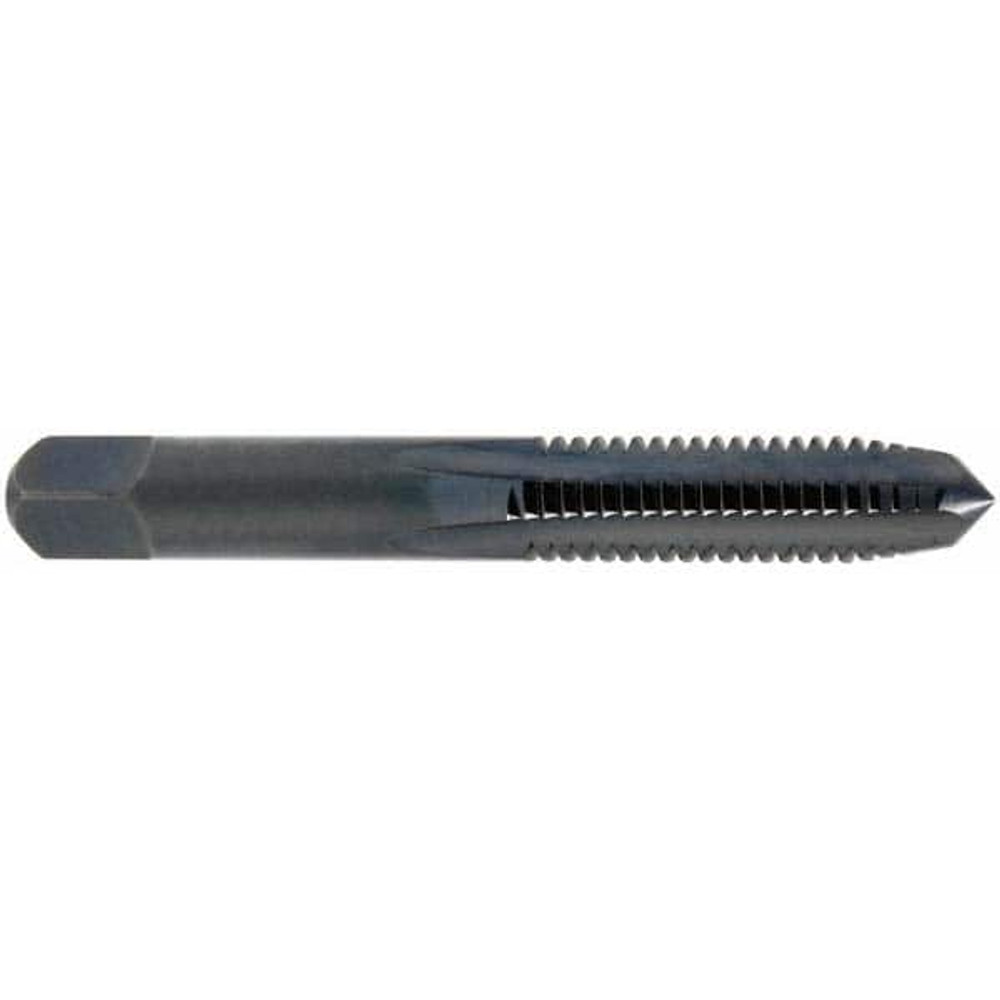 OSG 1502 Straight Flute Tap: M22x2.50 Metric Coarse, 4 Flutes, Plug, 2B Class of Fit, High Speed Steel, Bright/Uncoated