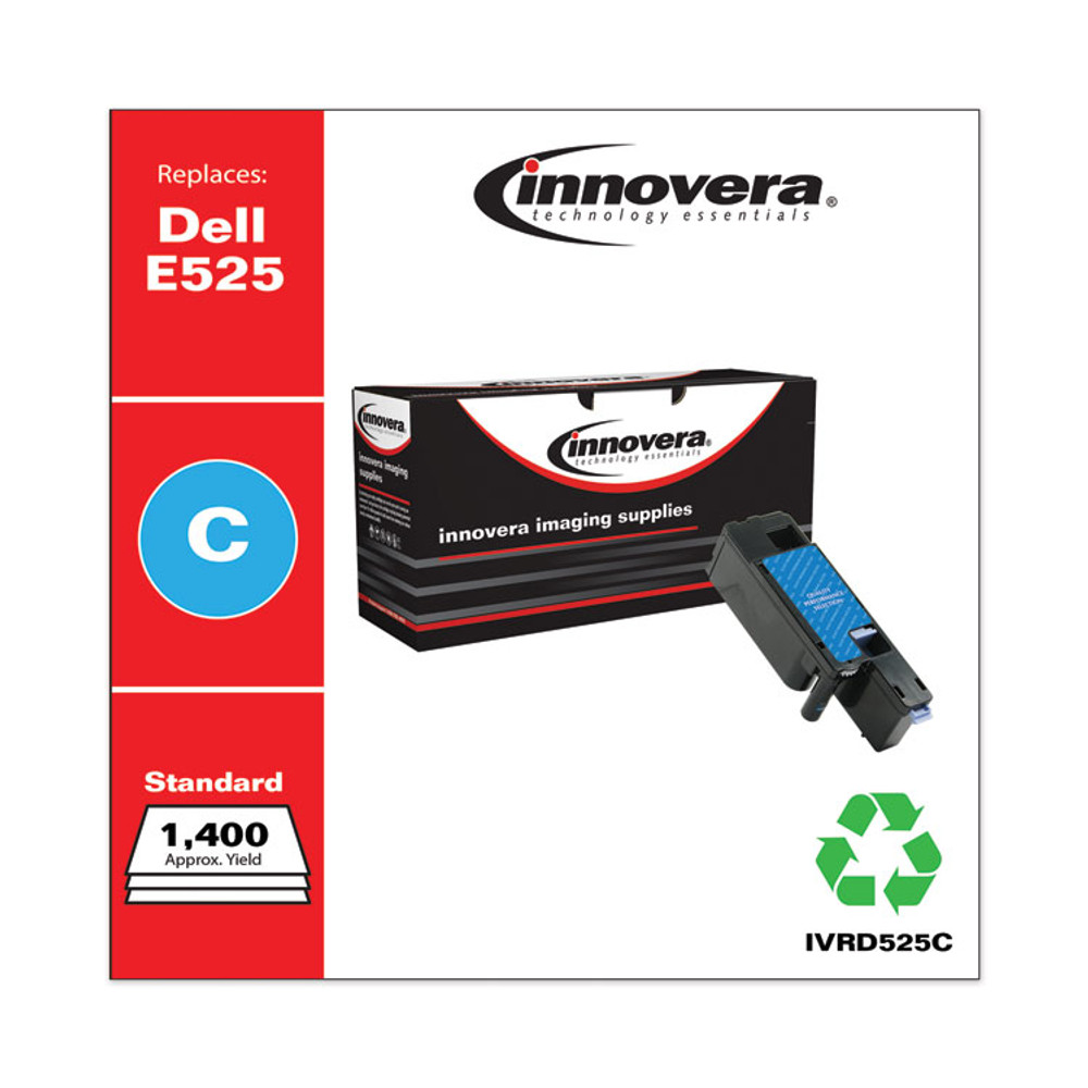 INNOVERA D525C Remanufactured Cyan Toner, Replacement for 593-BBJU, 1,400 Page-Yield