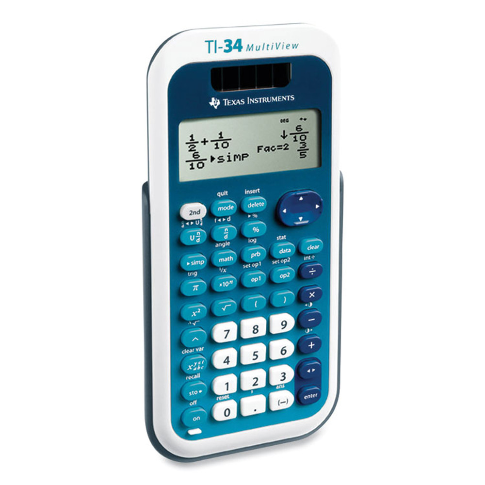 TEXAS INSTRUMENTS TI-34MULTIV TI-34 MultiView Scientific Calculator, 16-Digit LCD