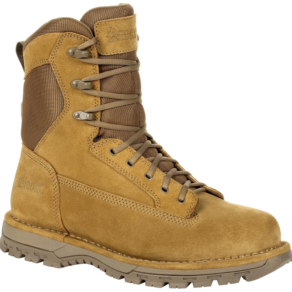 Rocky International RKD0069BN10.5W Portland 8'' Coyote Brown Public Service Boot