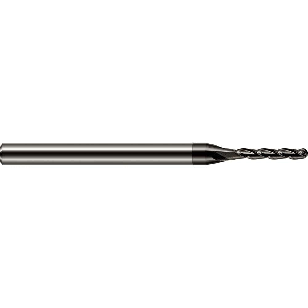 Harvey Tool 32278-C4 Ball End Mill: 5/64" Dia, 19/64" LOC, 3 Flute(s), Solid Carbide