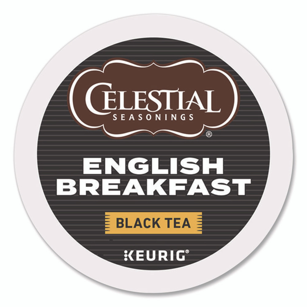 KEURIG DR PEPPER Celestial Seasonings® 14731 English Breakfast Black Tea K-Cups, 24/Box