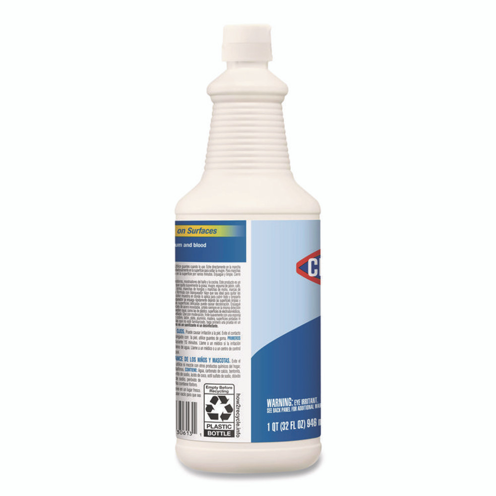 CLOROX SALES CO. 30613 CloroxPro Bleach Cream Cleanser, 32 oz Bottle, 8/Carton