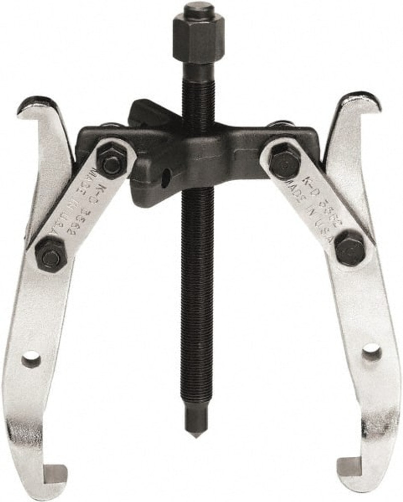GEARWRENCH 3551D Pullers & Separators; Type: Internal/External Puller; Screw Length: 4.875 in; Number Of Jaws: 2; Reach (Decimal Inch): 3.5 in; Reach (Inch): 3.5 in; Material: Steel; Jaw Style: Reversible; Features: Reversible Jaws for Internal and E