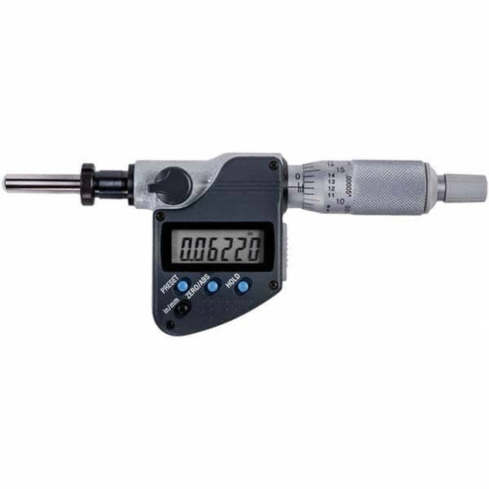 Mitutoyo 350-354-30CAL Electronic Micrometer Heads; Calibrated: Yes ; Clamp Nut Supplied: Yes