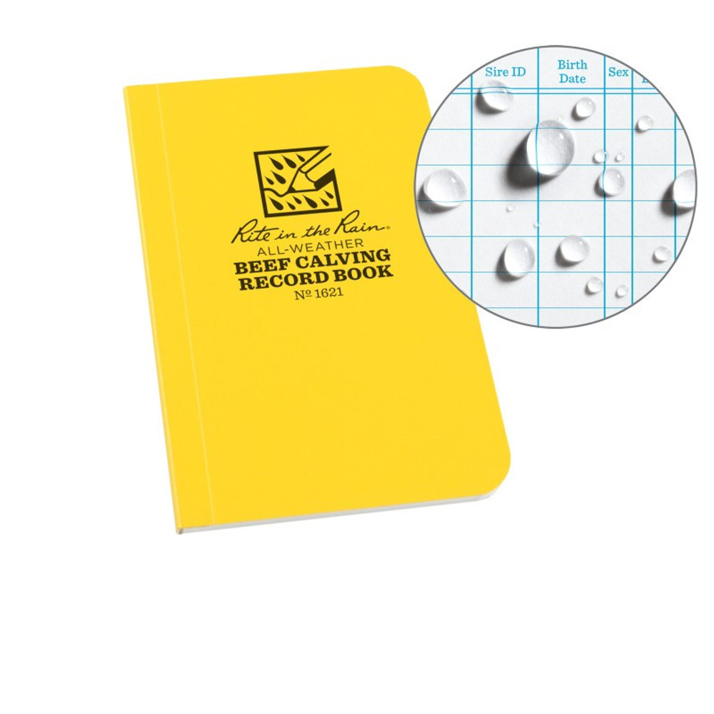 Rite in the Rain 1621 Beef Calving Record Book