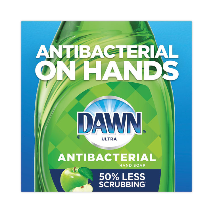 PROCTER & GAMBLE Dawn® 01134 Ultra Antibacterial Dishwashing Liquid, Apple Blossom Scent, 38 oz Bottle, 8/Carton