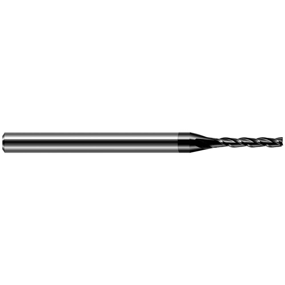 Harvey Tool 894308-C4 Square End Mill: 1/8" Dia, 3/4" LOC, 3 Flutes, Solid Carbide