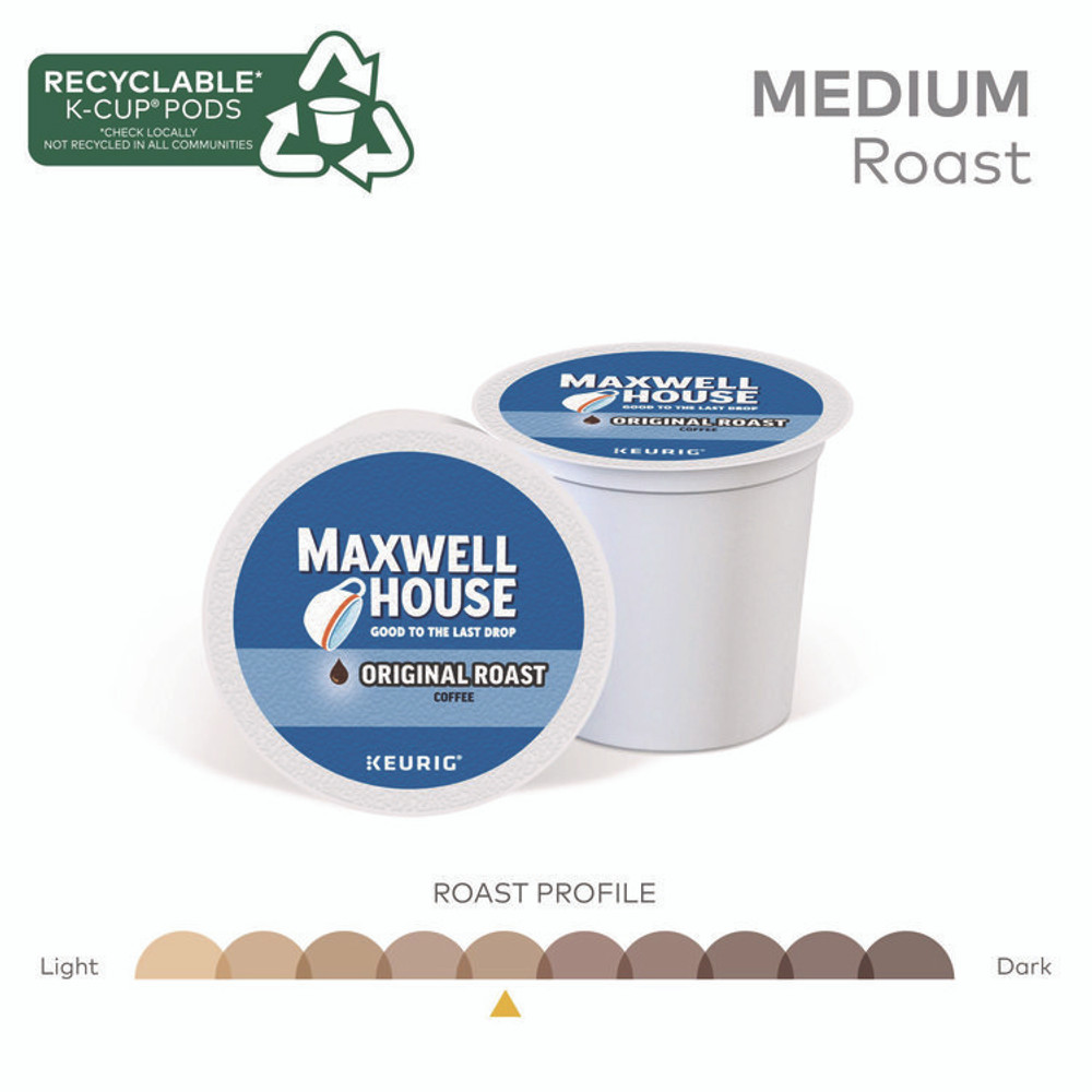 KRAFT FOODS, INC Maxwell House® 5469 Original Roast K-Cups, 24/Box