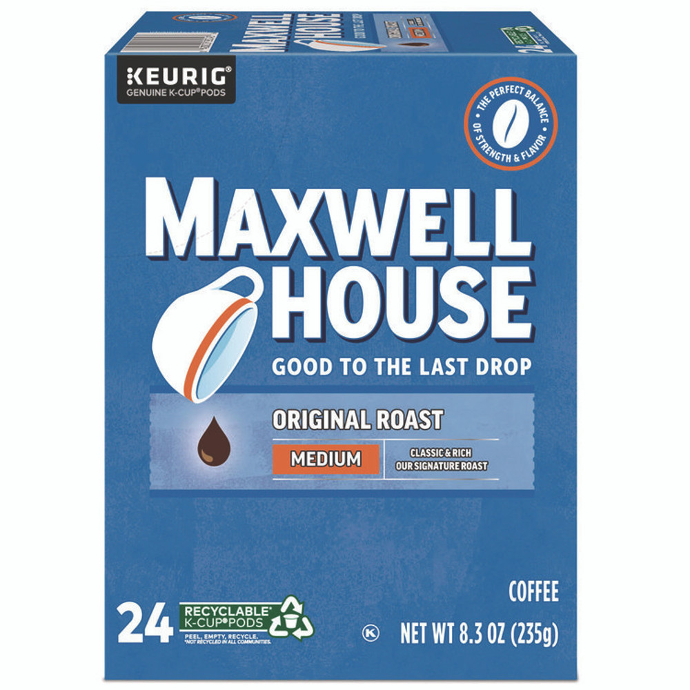 KRAFT FOODS, INC Maxwell House® 5469 Original Roast K-Cups, 24/Box