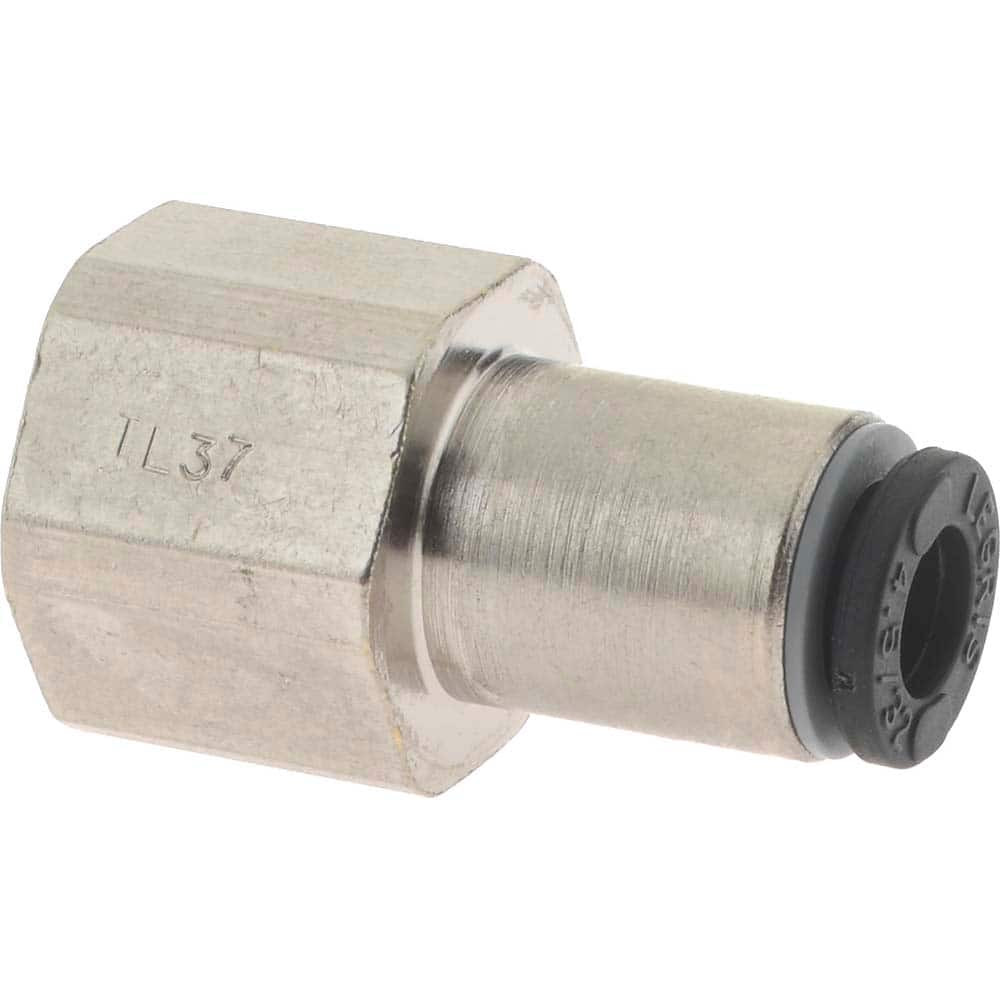 Legris 3014 04 11 Push-To-Connect Tube Fitting: Connector, Straight, 1/8" Thread, 5/32" OD