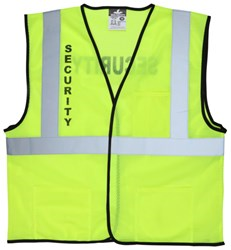 MCR Safety VCL2MLSECXL Class 2, Economy, Mesh, Silkscreened Sec