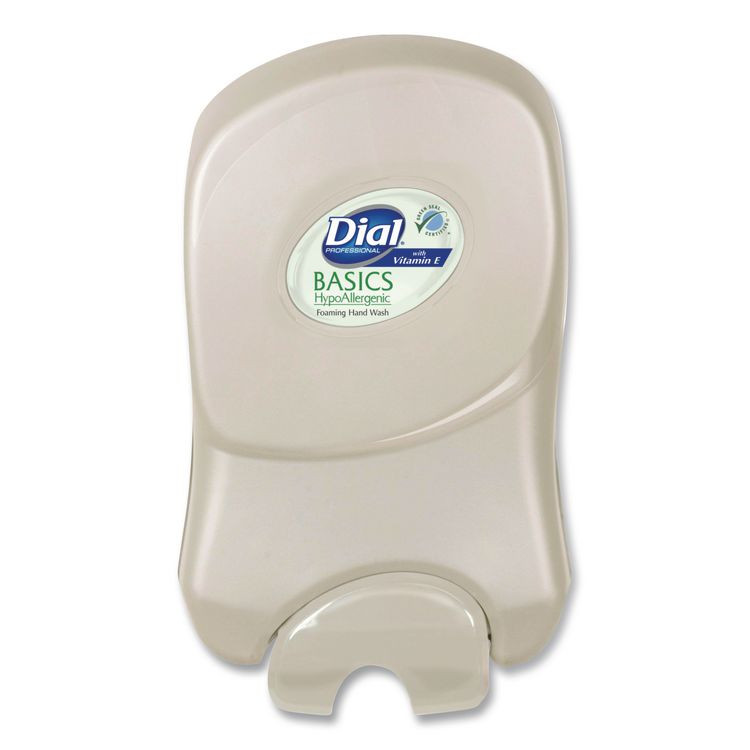 DIAL PROFESSIONAL 32499 Basics Hypoallergenic Foaming Hand Wash Refill for 1700 Dispenser, with Vitamin E, Honeysuckle Scent, 1.7 L, 3/Carton