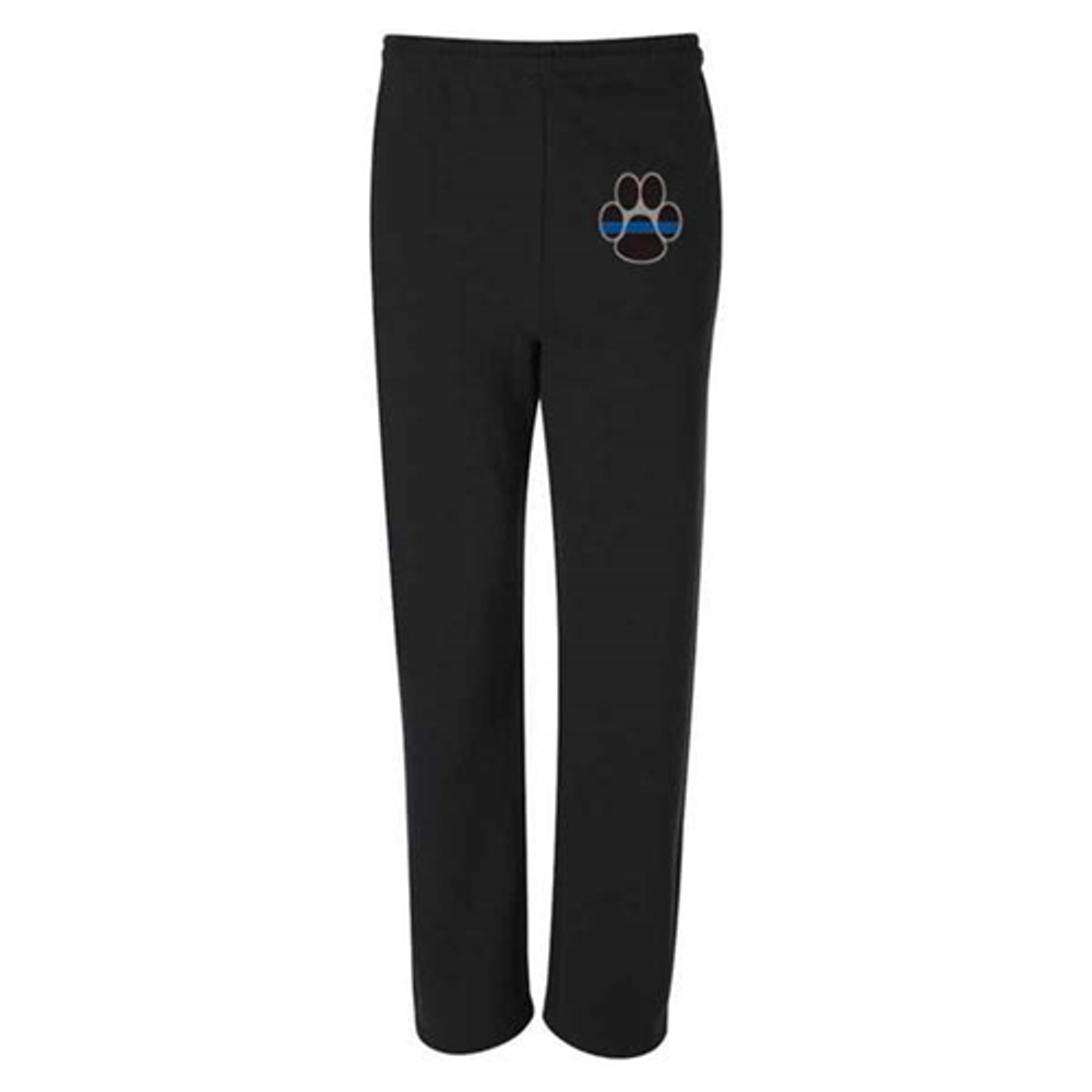 Thin Blue Line PAW-TBL-SPANTS-BLK-XXL Sweatpants - Thin Blue Line, Paw