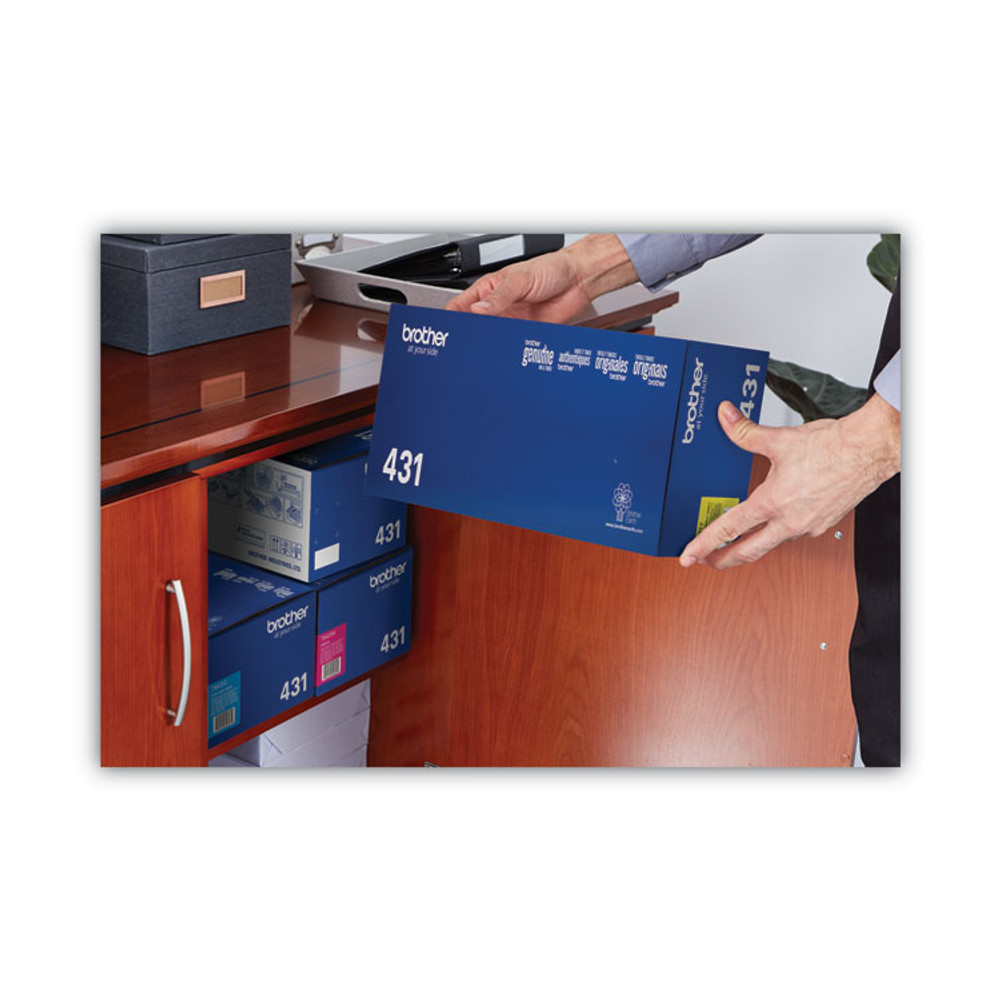 BROTHER INTL. CORP. TN431Y TN431Y Toner, 1,800 Page-Yield, Yellow