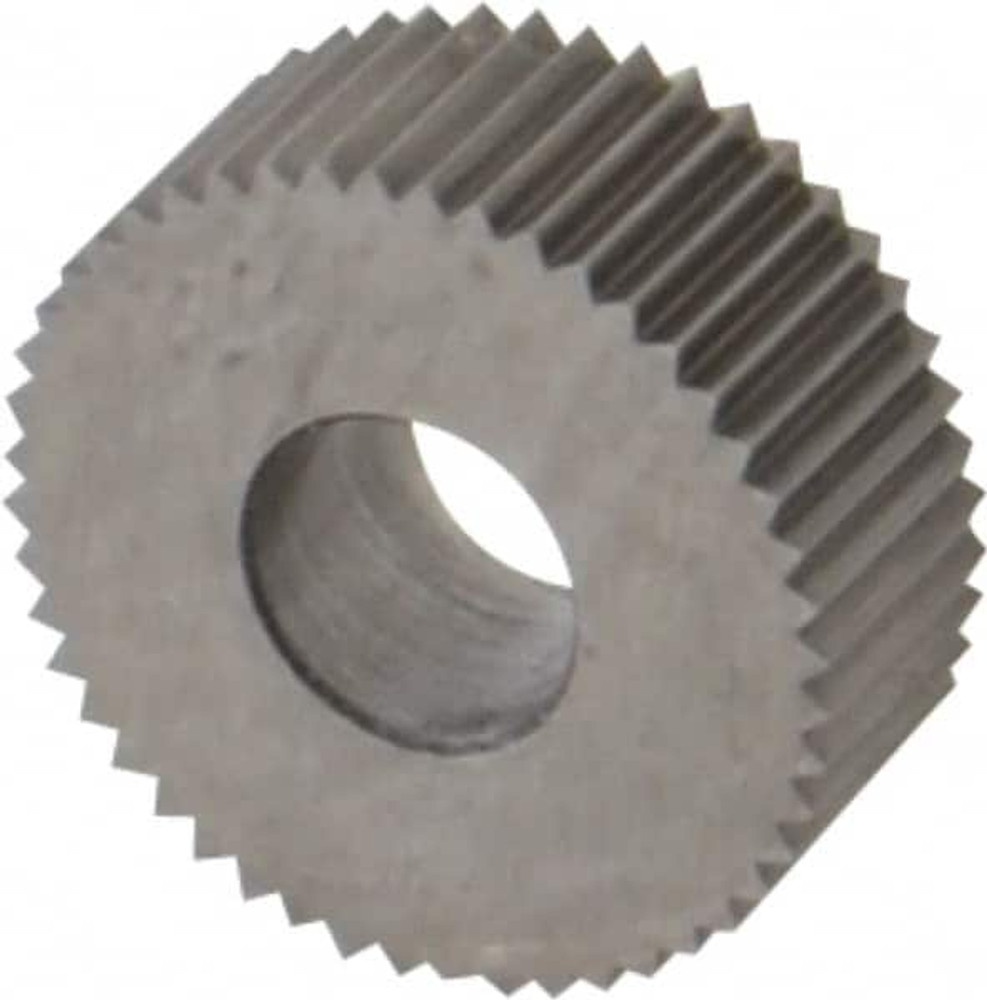 MSC EPS-096 Standard Knurl Wheel: 1/2" Dia, 80 ° Tooth Angle, Straight, High Speed Steel