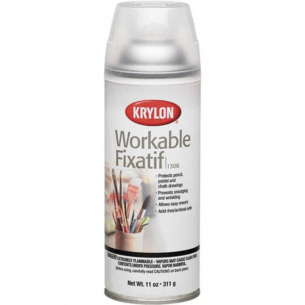 Krylon K01306 Protective Coating: 16 oz, Gloss Finish, White