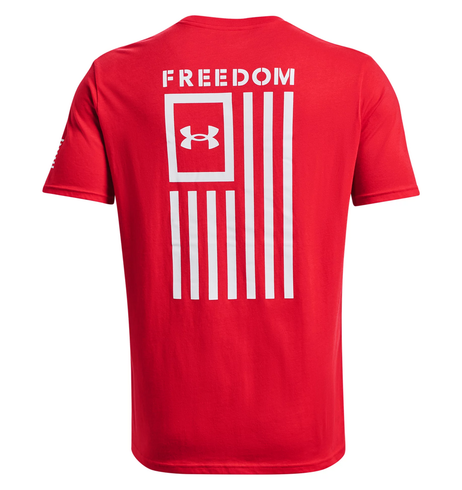 Under Armour 1370810-600-LG UA Freedom Flag T-Shirt