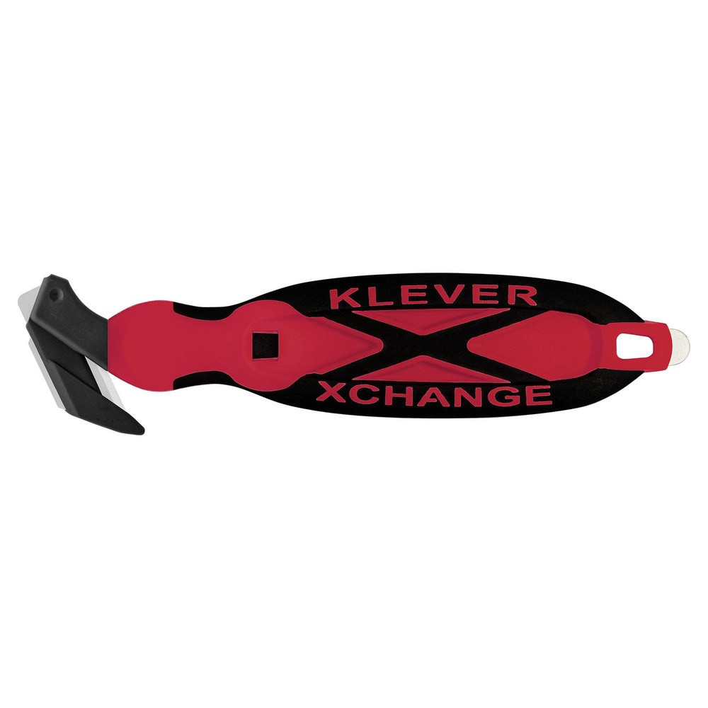 Klever Innovations KCJ-XC-35R Utility Knives, Snap Blades & Box Cutters; Blade Type: Recessed ; Handle Material: Plastic ; Blade Material: Carbon Steel ; Blade Length (Decimal Inch): 1.5000 ; Handle Length (Decimal Inch - 4 Decimals): 7.0000 ; Blade 