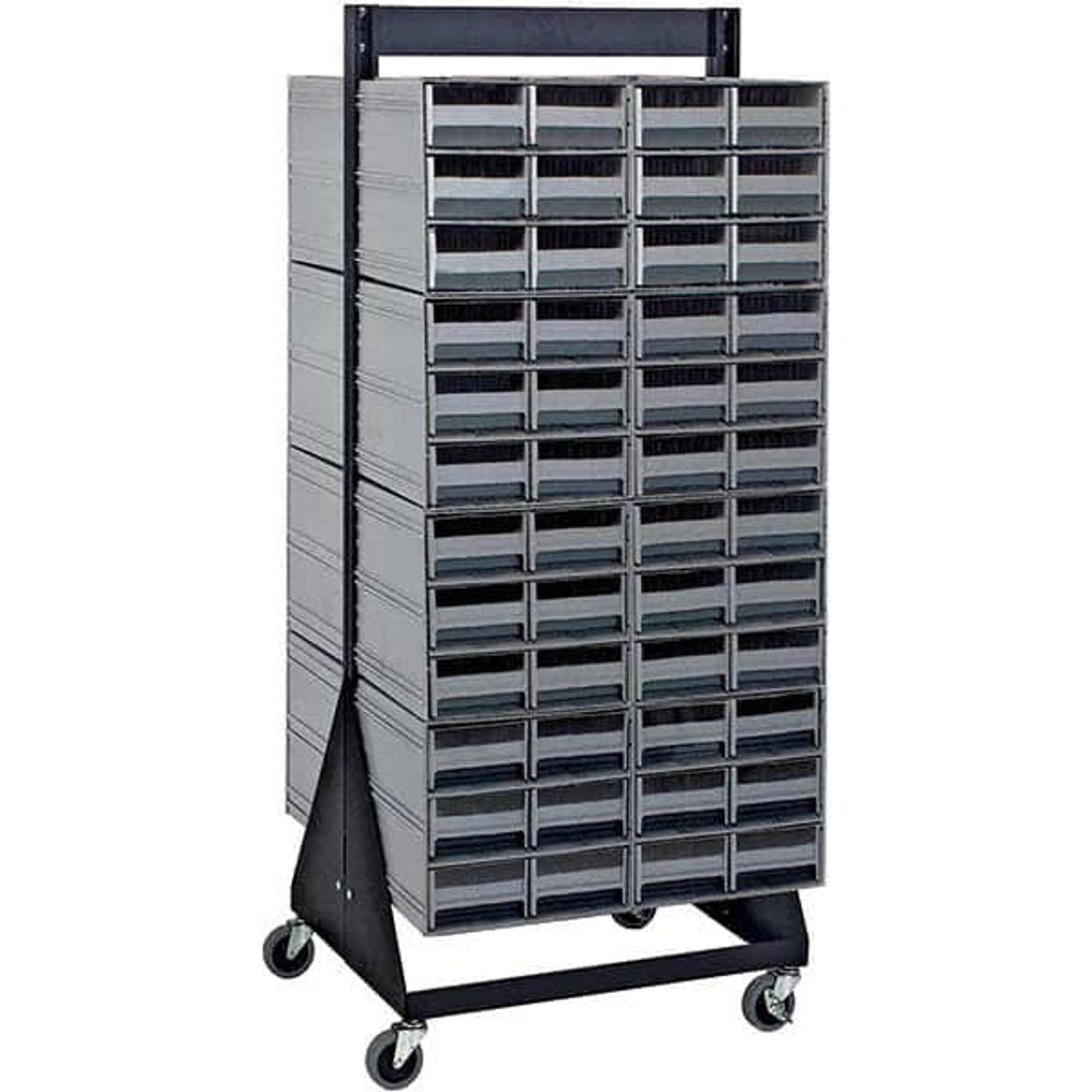 Quantum Storage QIC-248-64GY 96 Bin Interlocking Storage Cabinets