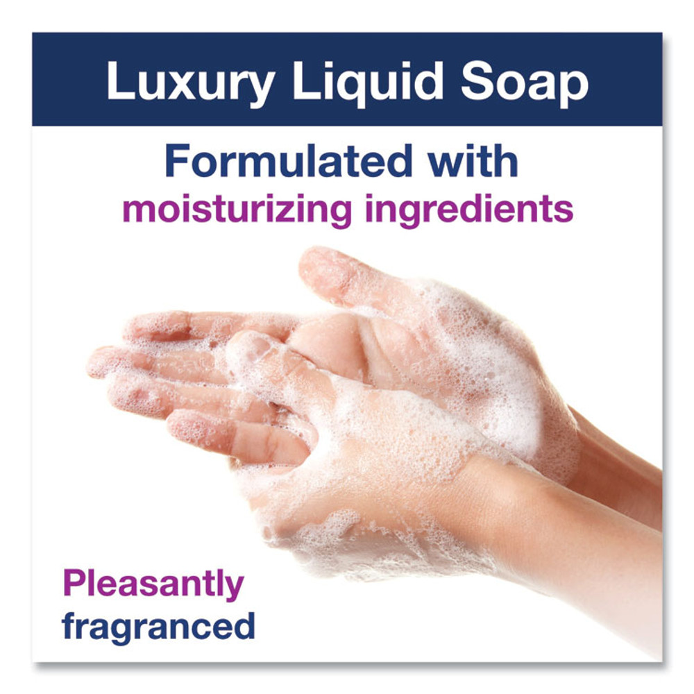 SCA TISSUE Tork® 400032 Luxury Liquid Soap, Soft Rose Scent, 1L Refill, 6/Carton