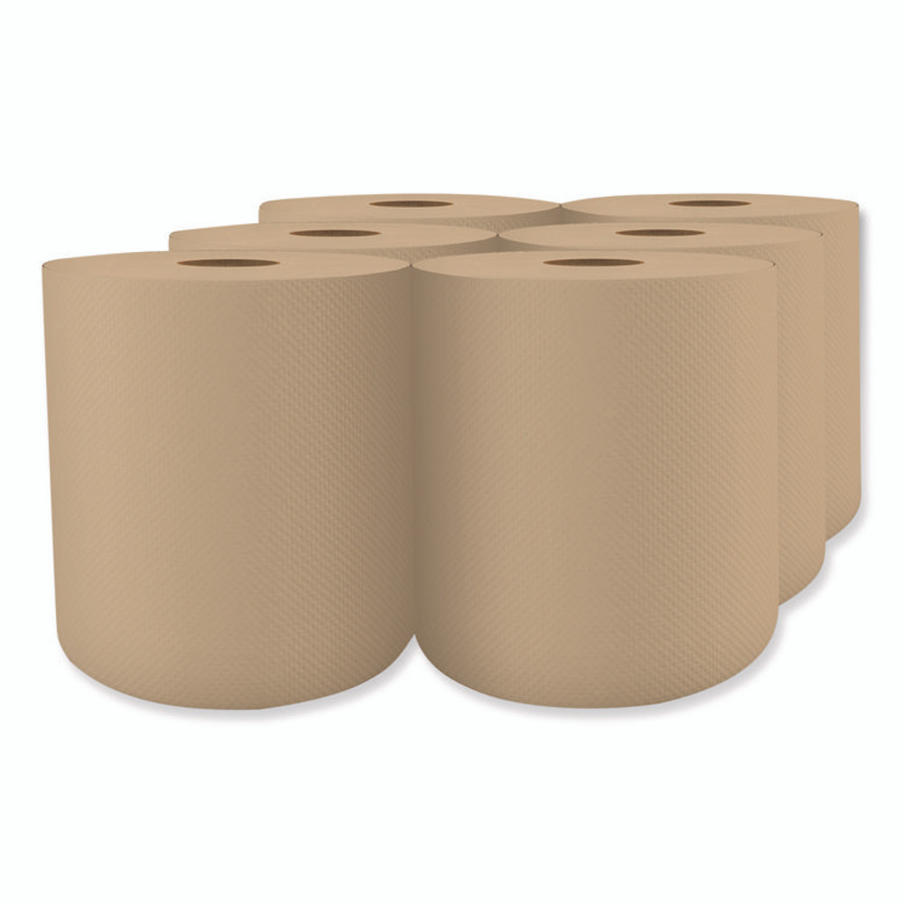 CASCADES TISSUE GROUP PRO H085 Select Roll Paper Towels, 1-Ply, 7.9" x 800 ft, Natural, 6/Carton